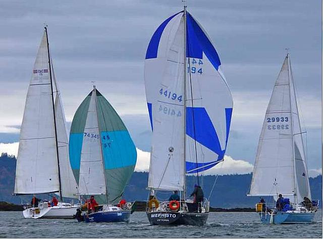 Down wind with the fleet 2